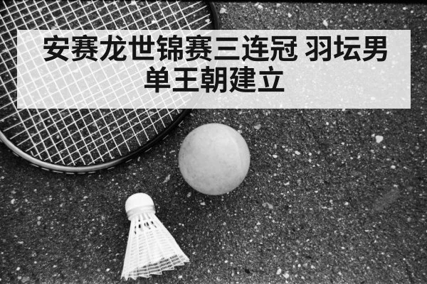 安赛龙世锦赛三连冠 羽坛男单王朝建立